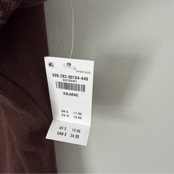 Hollister Dark Brown Lace Cami Top - Picture 2 of 4